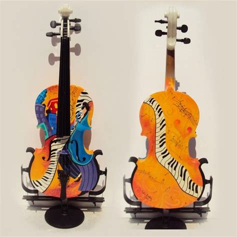 Hand Painted Violin!! | Instruments art, Violin art, Musical art