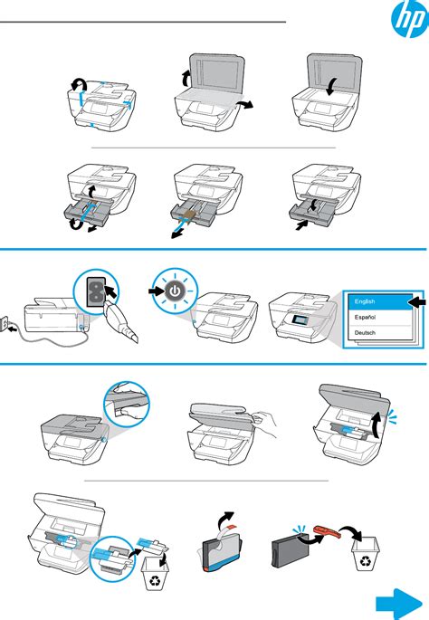 Manual HP OfficeJet Pro 6970 (page 1 of 2) (All languages)