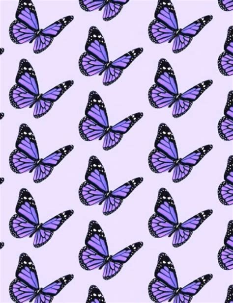 Light Purple Butterfly Wallpaper Aesthetic : Discovered by the princess