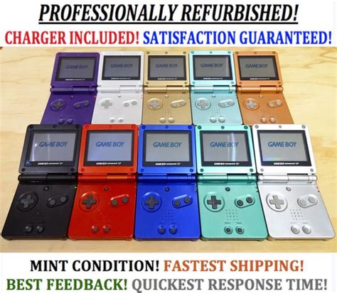 Nintendo Game Boy Advance GBA SP System AGS 001 Mint New pick - Etsy