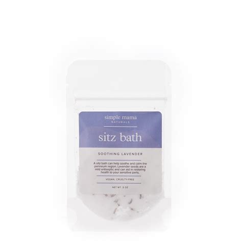 Sitz Bath, Soothing Lavender, Travel Size - Simple Body Products