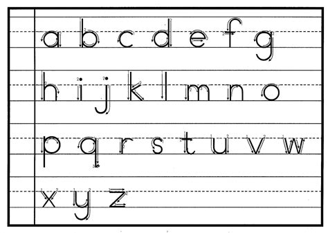 Handwriting Without Tears Worksheets Free Printable - Free Printable