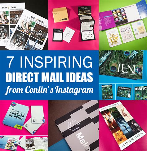 7 Inspiring Direct Mail Ideas from Conlin's Instagram