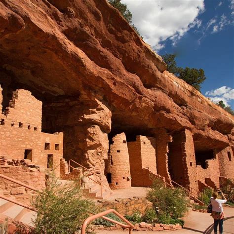 Featured here are over 700-year old Pueblo Dwellings from ancient Native American groups ...