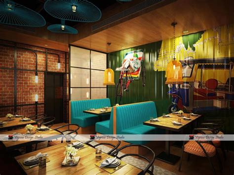 Restaurant Wall Décor by Vigrous design studio | KreateCube