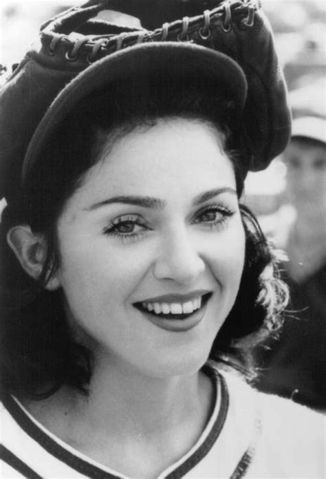 Madonna as Mae Mordabito in "A League of Their Own", 1992 | Madonna, Madonna photos, Madonna 80s