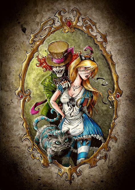 Alice By Marcelo Ventura | Arte de personajes, Arte de tim burton, Dibujos