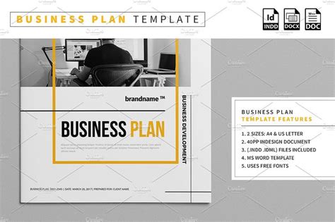 Business Plan Template | Creative business plan template, Business plan ...