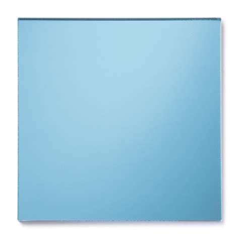 Light Blue Mirror Acrylic Plexiglass Sheet – Canal Plastics Center