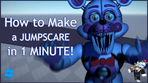 How to Make a JUMPSCARE in 1 MINUTE! - YouTube