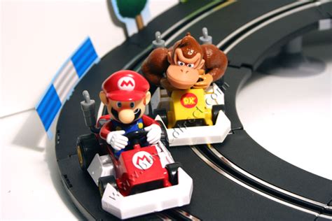 Mario Kart Race Set Super Mario Go Karts racing set battery-operated