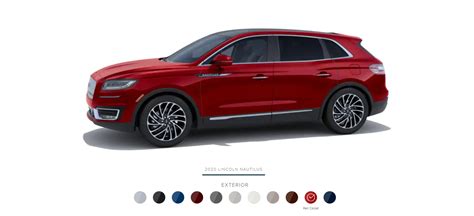 What Color Options are available for the 2020 Lincoln Nautilus? | Jack Demmer Lincoln