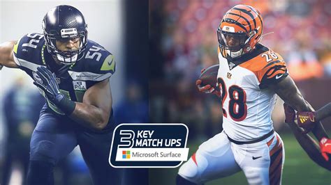 Three Key Matchups: Seahawks vs. Bengals