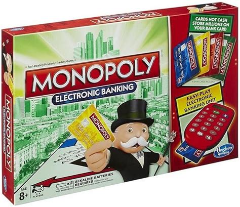 Hasbro Gaming - Monopoly electrónico, Juego de Mesa (versión en inglés): Amazon.es: Juguetes y ...