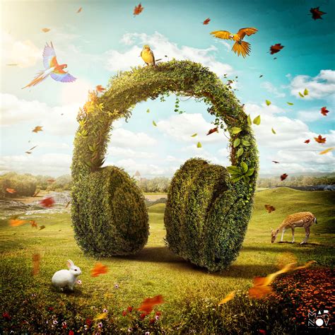 Check out this @Behance project: "Sounds of Nature" https://www.behance.net/gallery/382 ...