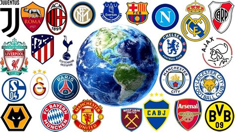 Drawing the World's Greatest Football Clubs! - YouTube