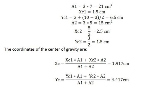 center of gravity formula - Wendy Henderson