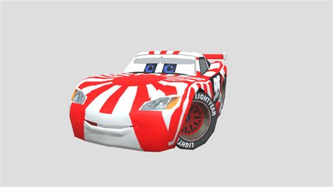 Early Japan Lightning McQueen - 3D model by kanaleja87 [7f1084d] - Sketchfab