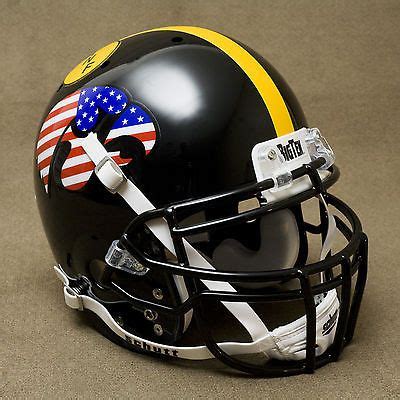 Details about IOWA HAWKEYES NCAA Schutt XP Full Size AUTHENTIC Gameday Football Helmet ...