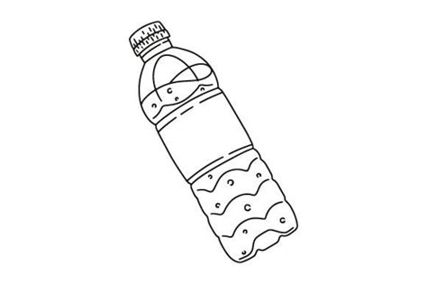 Bottled Water Clipart Black And White Christmas