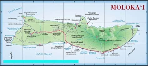 Molokai Map Printable - Printable Maps