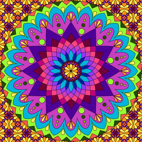 Don't Eat the Paste: Mandala to color