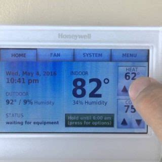 How to Reset a Honeywell Thermostat - The Indoor Haven