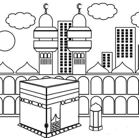 Kaaba - Coloring Pages