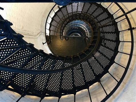 St Augustine Lighthouse stairs Photograph by Belinda Messersmith - Pixels