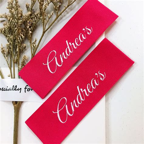 Update-2022 high quality custom tags for clothes Wholesale woven neck labels - Custom Garment ...