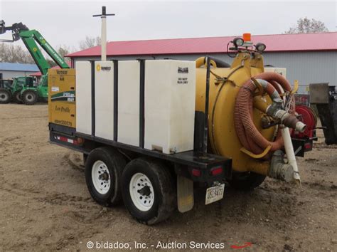 2011 Vermeer LP555-SDT-HEAVY 500 Hydro Vac Trailer Vacuum Excavator ...