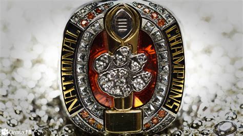 Clemson Football || National Championship Rings - YouTube