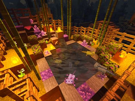 Minecraft axolotl habitat – Artofit