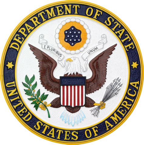 Department of State Seal Plaque