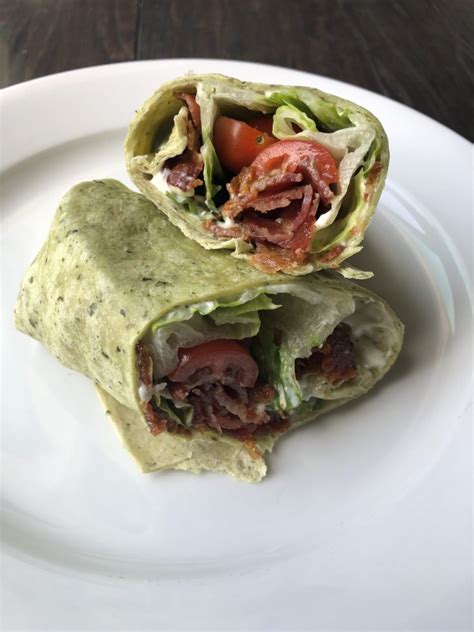 Simple BLT Wrap Recipe | Simple Purposeful Living