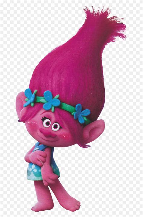 Movie Trolls Hair Clip Art - Poppy Troll Clipart - FlyClipart