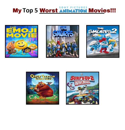 Sony Animation The 10 Best Animated Movies Of All Time