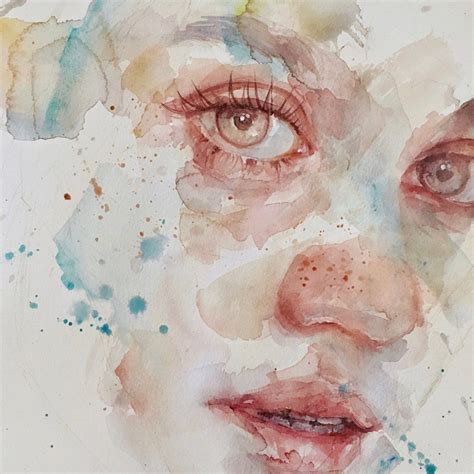 Agnes Cecile | Agnes cecile watercolor, Watercolor face, Watercolour ...