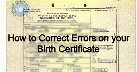 How to Correct Errors in Birth Certificate: Requirements, Petitions, and Useful Tips for OFWs ...