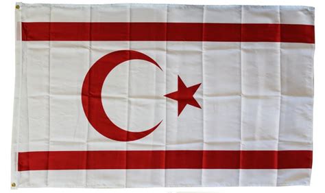 Buy Northern Cyprus - 3'X5' Polyester Flag | Flagline