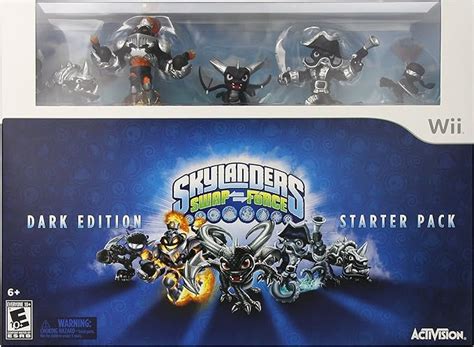 Skylanders SWAP Force Dark Edition Starter Pack - Wii : Amazon.co.uk: PC & Video Games