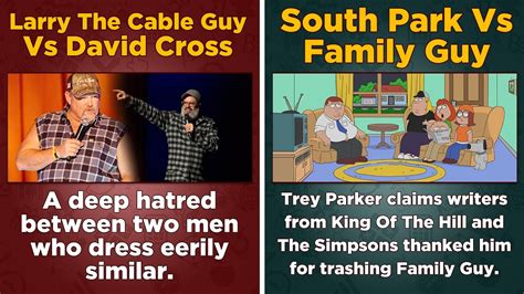 South Park Vs Family Guy And 12 Other Comedy Feuds | Cracked.com