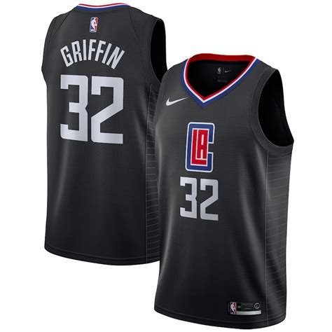 Nike Blake Griffin LA Clippers Black Swingman Jersey - Statement Edition