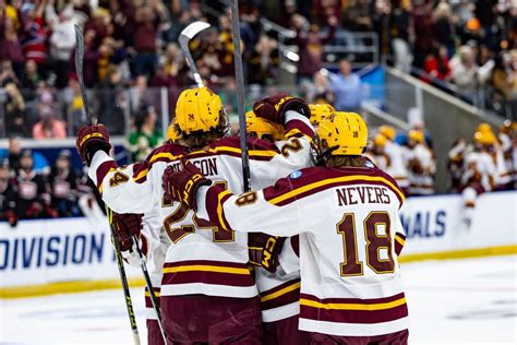 Minnesota Gophers Frozen Four Semifinal Preview vs Boston University ...