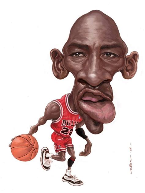 MIchael Jordan | Karikatur