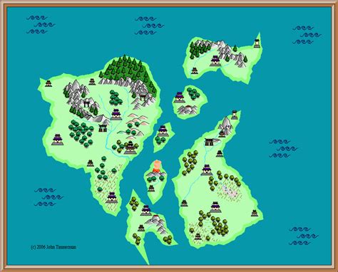 Fantasy Island Map #2 - Free Fantasy Maps