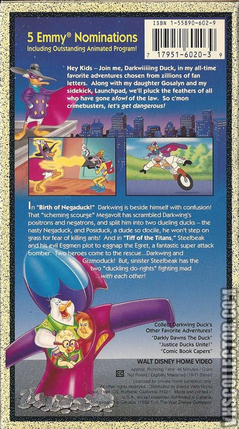 Darkwing Duck - His Favorite Adventures: Birth of Negaduck | VHSCollector.com