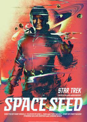 'Space Seed' Poster by Star Trek | Displate