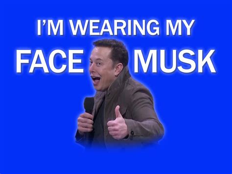 Elon Musk Face Mask Masks Accessories Face Mask Masks & | Etsy