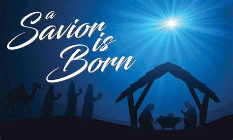 A Savior is Born Outdoor Indoor Banner Vinyl Banner Full - Etsy